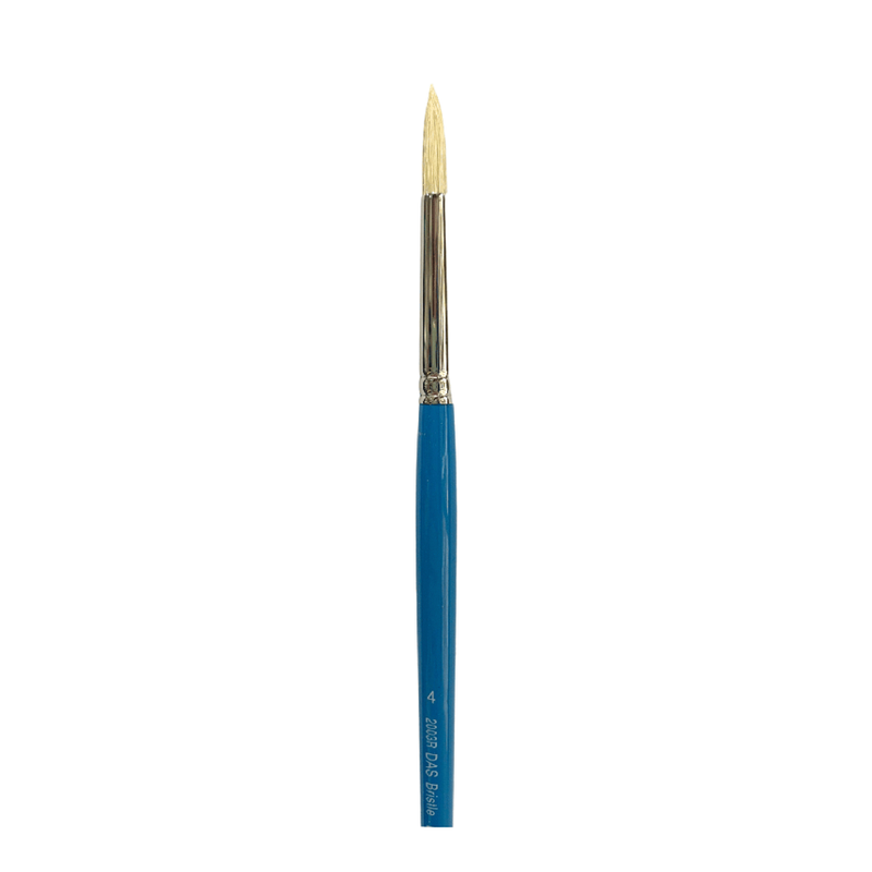 Das S2003R Bristle Round Brushes - Size 4, Pure Bristle_1