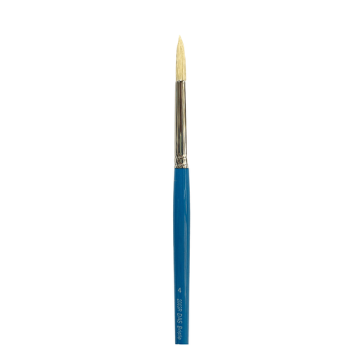 Das S2003R Bristle Round Brushes - Size 4, Pure Bristle_1