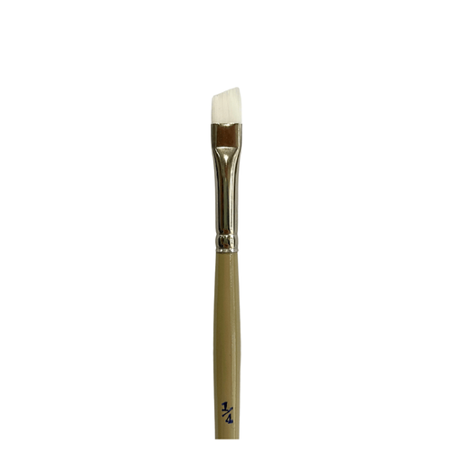Das S9950 White Taklon Angular Paint Brushes - Size 14_1