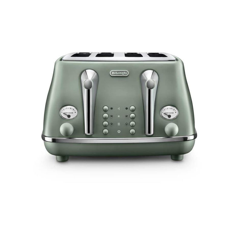 DeLonghi Icona Capitals 4 Slice Toaster - Copenhagen Green_1
