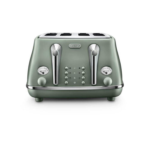 DeLonghi Icona Capitals 4 Slice Toaster - Copenhagen Green_1