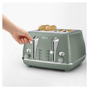DeLonghi Icona Capitals 4 Slice Toaster - Copenhagen Green_3