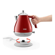 Delonghi Icona Capitals 4 Slice Toaster and Kettle Set - Red_7