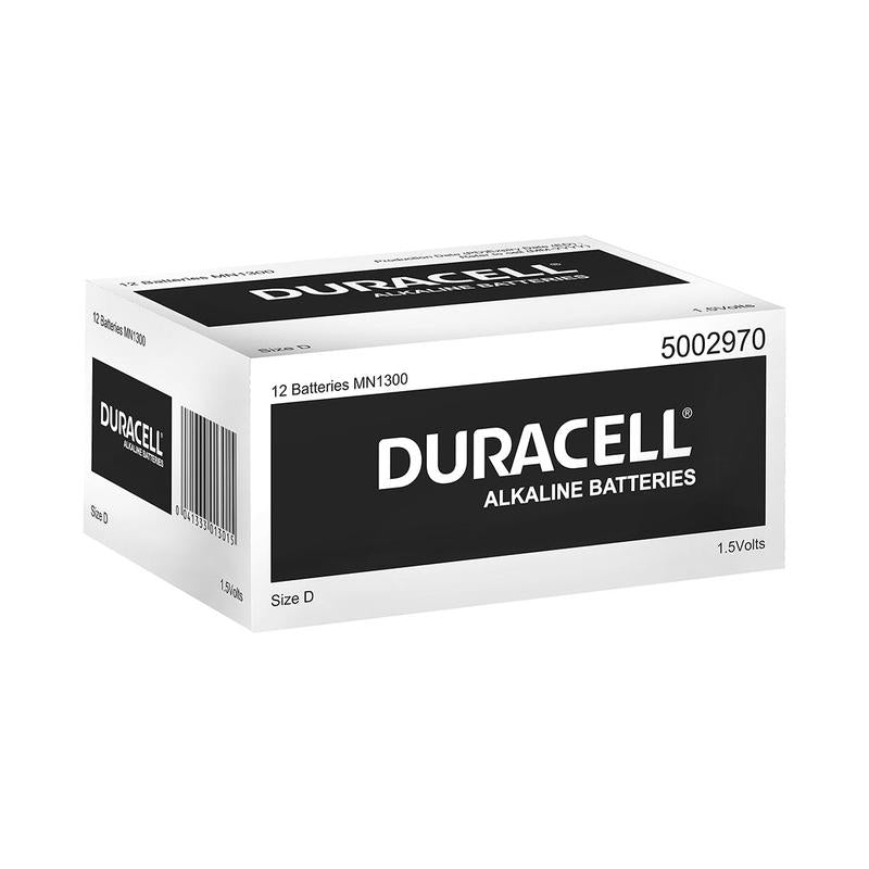 Duracell Coppertop Alkaline D Battery, Bulk Pack of 12 D2581627_1