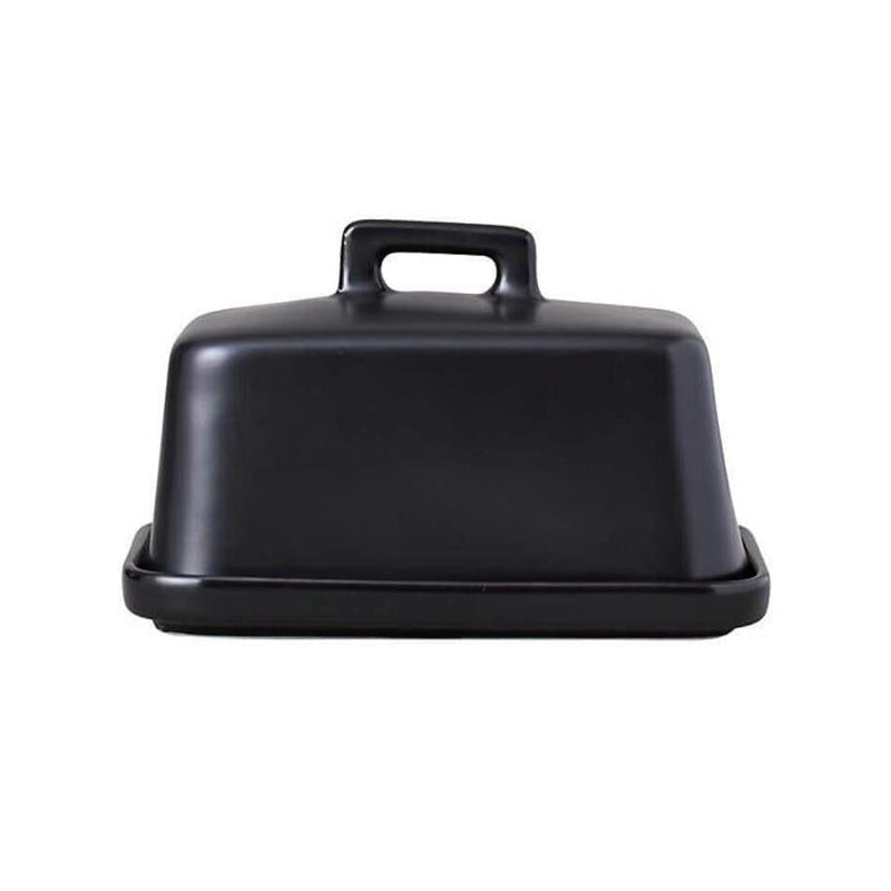 Epicurious Butter Dish Black Gift Boxed_2