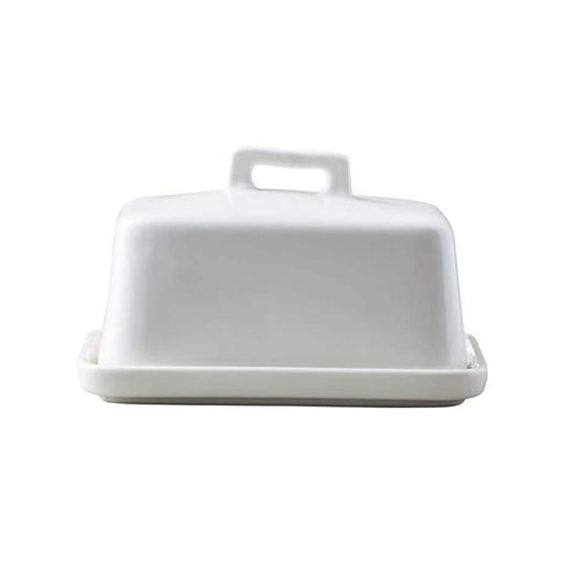 Epicurious Butter Dish White Gift Boxed_1
