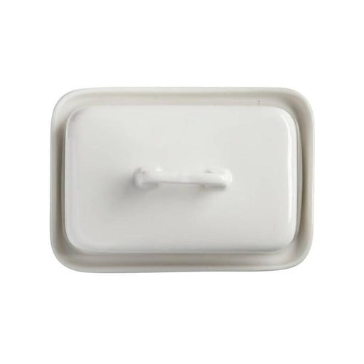 Epicurious Butter Dish White Gift Boxed_2