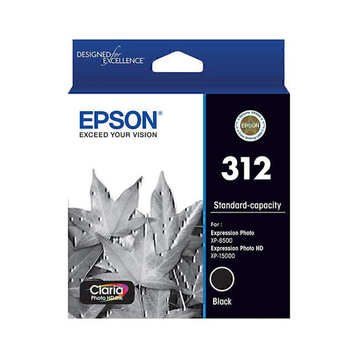 Epson 312 High Yield Black Ink Cartridge C13T183192_1
