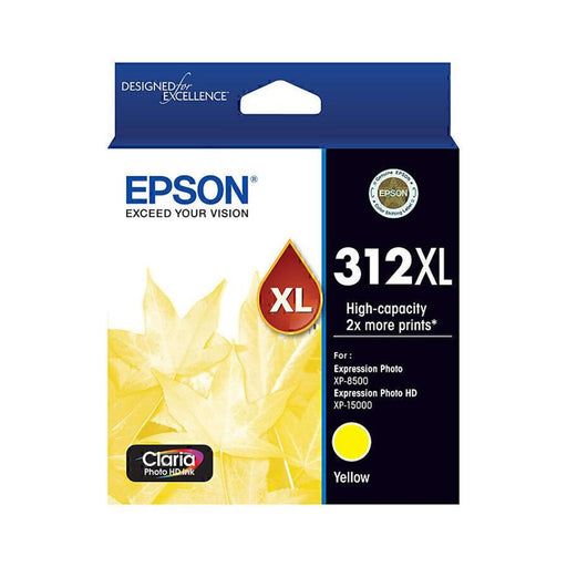 Epson 312 High Yield Yellow Ink Cartridge C13T183492_1