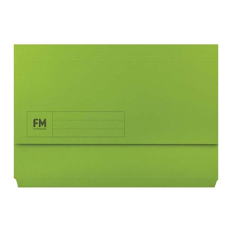 FM Document Wallet Green Foolscap 291001_1