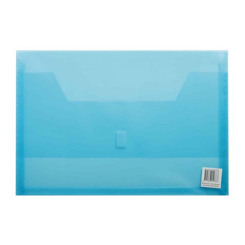 FM Wallet Polywally 325F Blue Transparent 231199_1