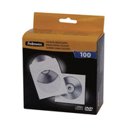 Fellowes CD Envelopes, Pack of 100 F90691_1