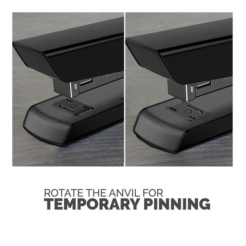 Fellowes LX820 Classic Full Strip Stapler Black F100093881_5