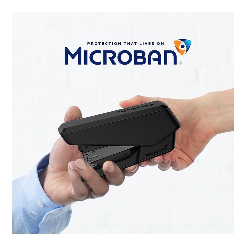 Fellowes LX840 EasyPress Half Strip Stapler Black F5012901_2