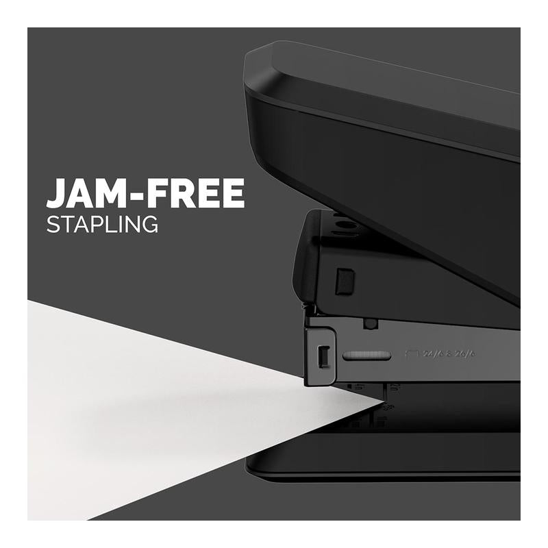 Fellowes LX840 EasyPress Half Strip Stapler Black F5012901_3