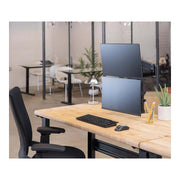 Fellowes Monitor Arm Platinum Dual Stacking F8043401_6