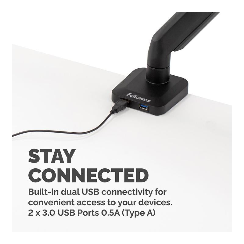 Fellowes Monitor Arm Platinum Single F8043301_5