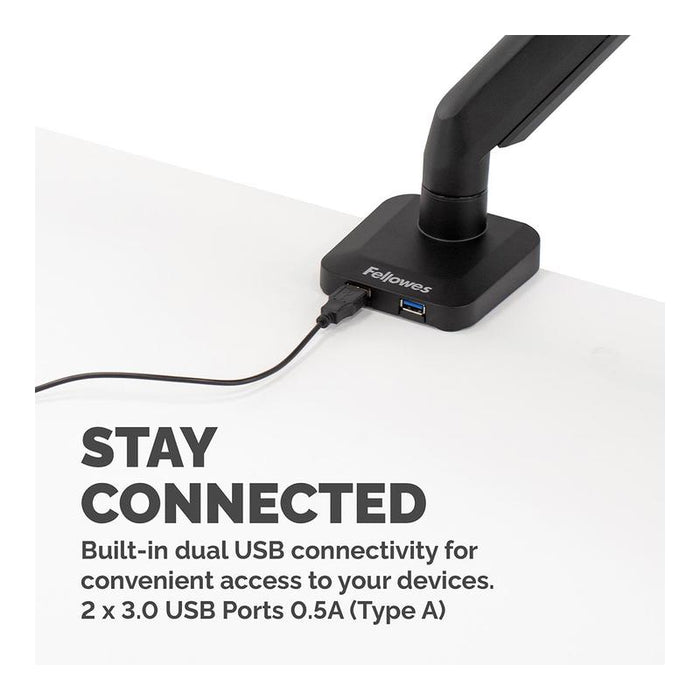 Fellowes Monitor Arm Platinum Single F8043301_5