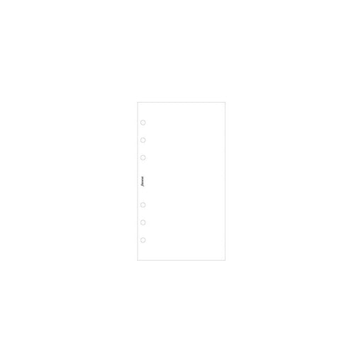 Filofax Organiser Refill Personal Notepaper Value Pack Plain White F132451_1
