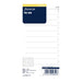 Filofax Organiser Refill Personal To Do Lists White F132204_1