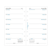 Filofax Refill Classic Week Per Page Personal 2026 1001670_2