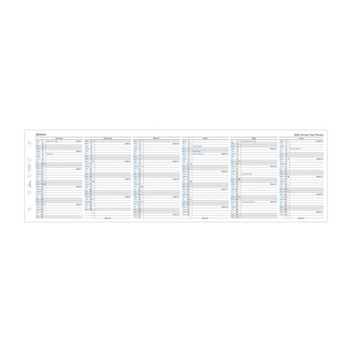 Filofax Refill Classic Year Planner Vertical Mini 2026 1001654_2