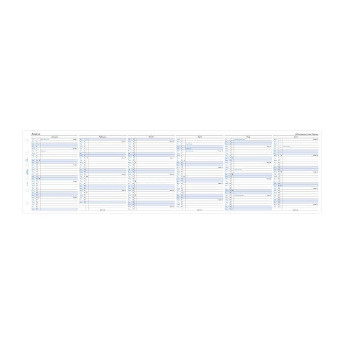 Filofax Refill Year Planner Vertical Pocket 2026 1001658_2