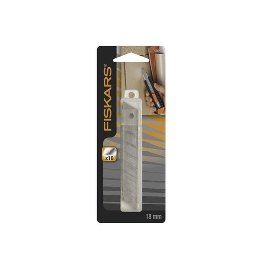 Fiskars 18mm Knife Blades Refills Pack of 10 FK1392_2