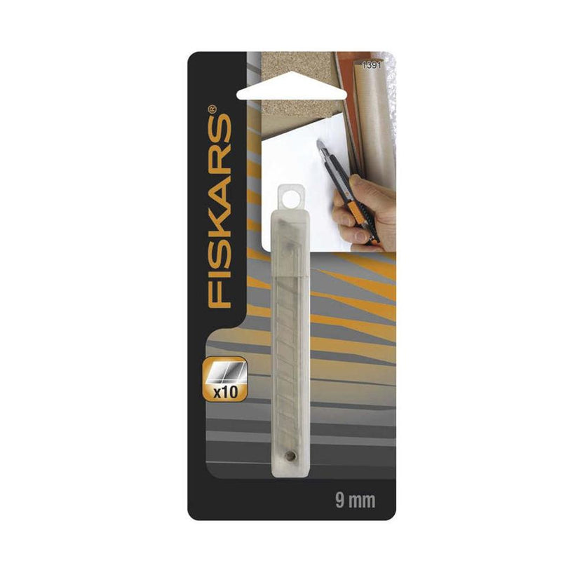 Fiskars 9mm Cutting Knife Blade Refills Pack of 10 FK1391_2