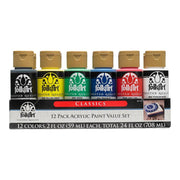 FolkArt Acrylic 59ml Classic Paints - Set of 12, Matte Finish_1