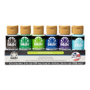 FolkArt Acrylic 59ml Festival Paints - Set of 12, Matte Finish_2