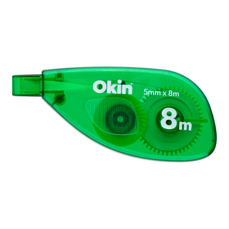 Okin Correction Tape 5mm x 8m - Instant Dry, White