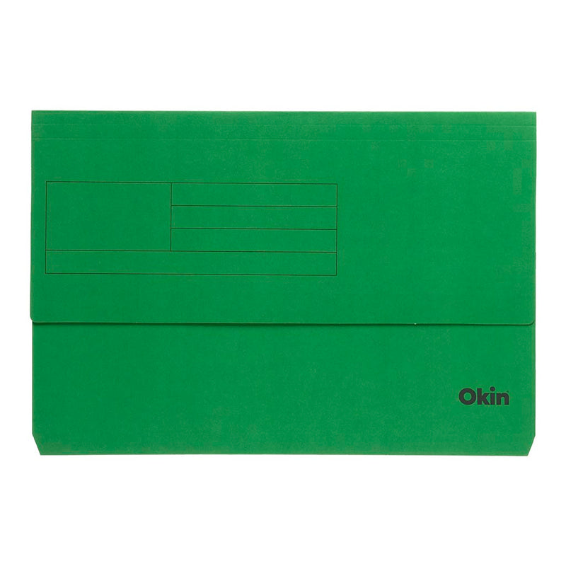 Okin Card Document Wallet FS Green