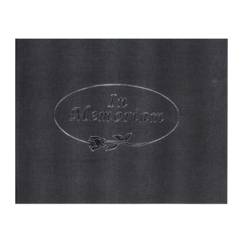 In Memoriam - Black Cover - David Bateman_1