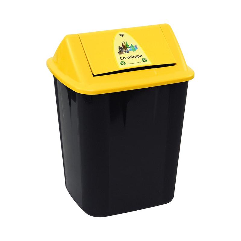 Italplast Waste Separation Bin Co-mingle 32L I184CM_1