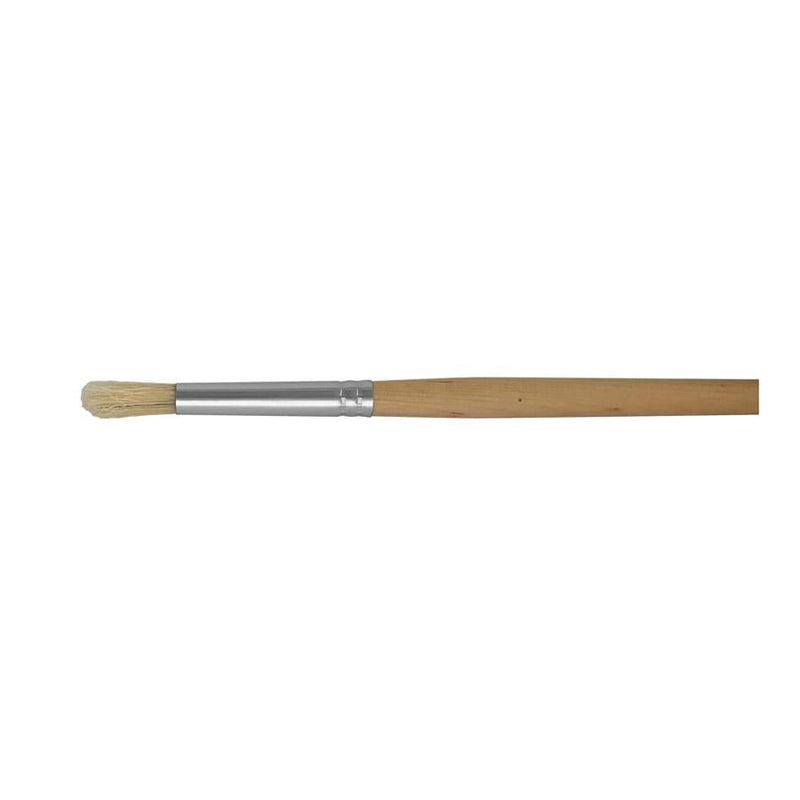 Jasart 582 Hog Round Brushes - Soft Hog Bristle, Oil Painting_5