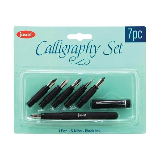 Jasart Calligraphy Set of 7 with Waterproof Pigment Ink_1