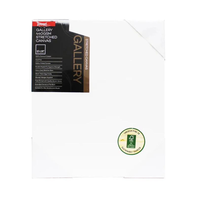 Jasart Gallery 1.5 Inch Thick Edge Canvases Pack of 6 - Size 10X12 INCH_1