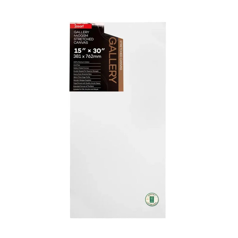 Jasart Gallery 1.5 Inch Thick Edge Canvass Pack 3 Size 15X30 inch_1