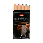 Jasart Studio Jumbo Colour Pencils Pack of 12, 5.0mm Lead_2