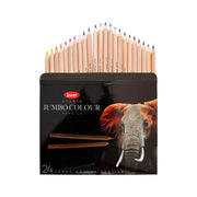 Jasart Studio Jumbo Colour Pencils Pack of 24, 5.0mm Leads_2