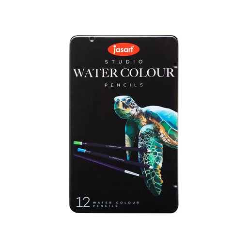 Jasart Studio Watercolour Pencil Set of 12, Premium Wood_1
