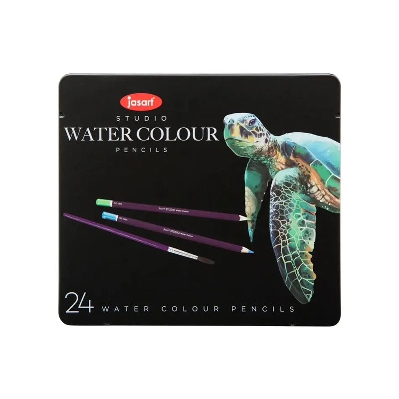 Jasart Studio Watercolour Pencil Set of 24, premium wood_1