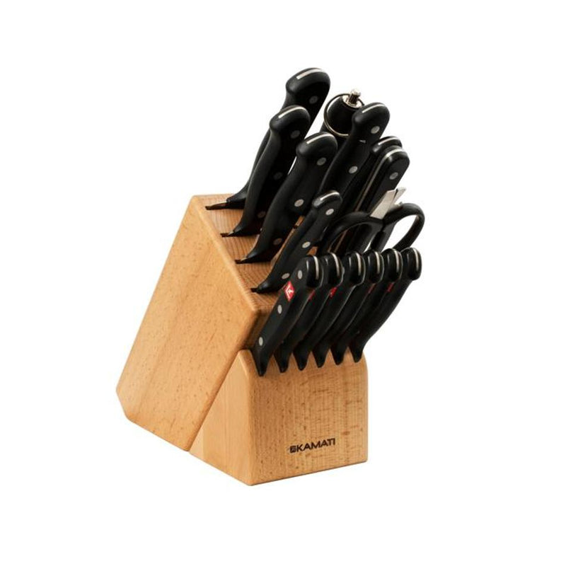 Kamati 16Pc Gourmet Knife Block Set_1