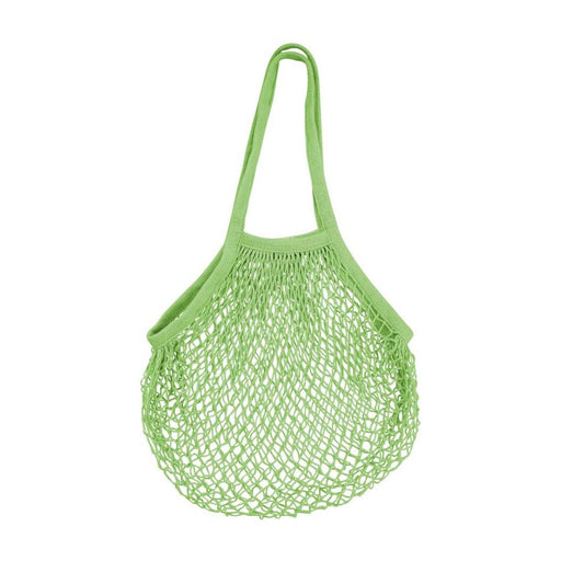 Karlstert Long Handle String Market Bag - Lime, 100% Cotton, 40x40cm_1
