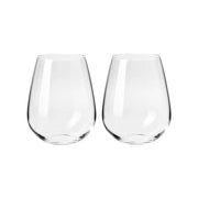 Krosno Duet Stemless Wine Glass 500ML Set of 2 Gift Boxed KR0345_1