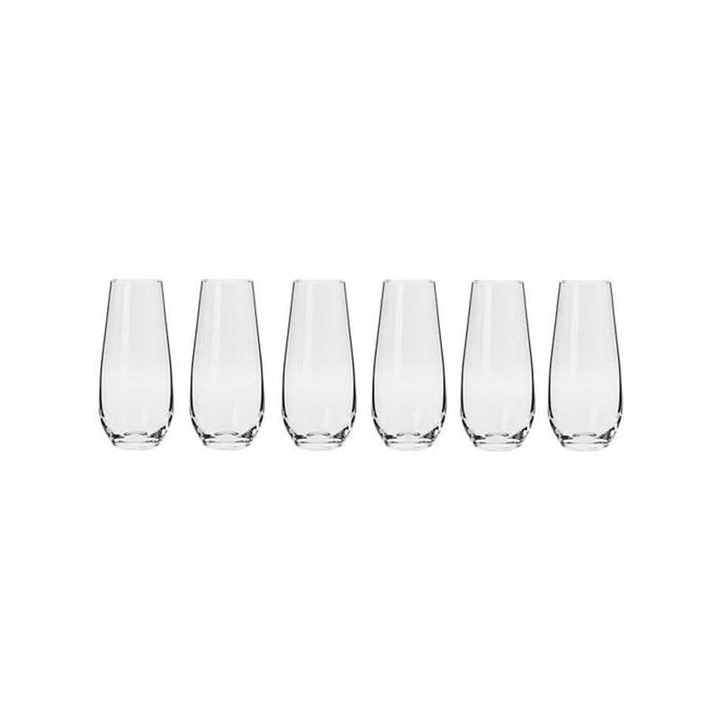 Krosno Harmony Stemless Flute 250ML 6 Gift Boxed KR0265_1
