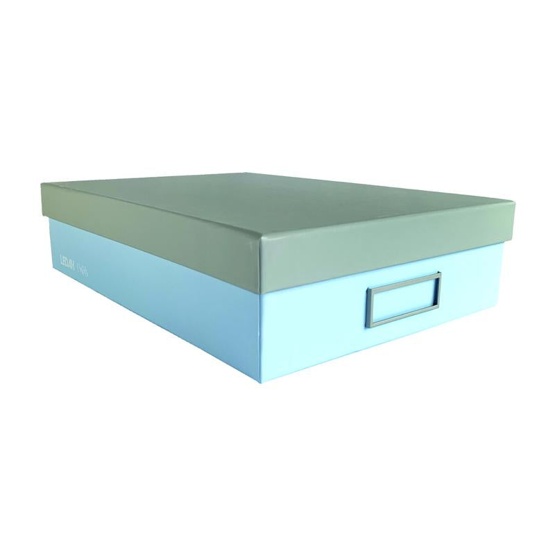 Ledah Pastels Storage Box A4 Blue 300031_2