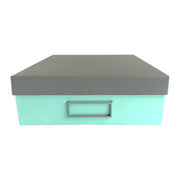 Ledah Pastels Storage Box A4 Green 300029_1