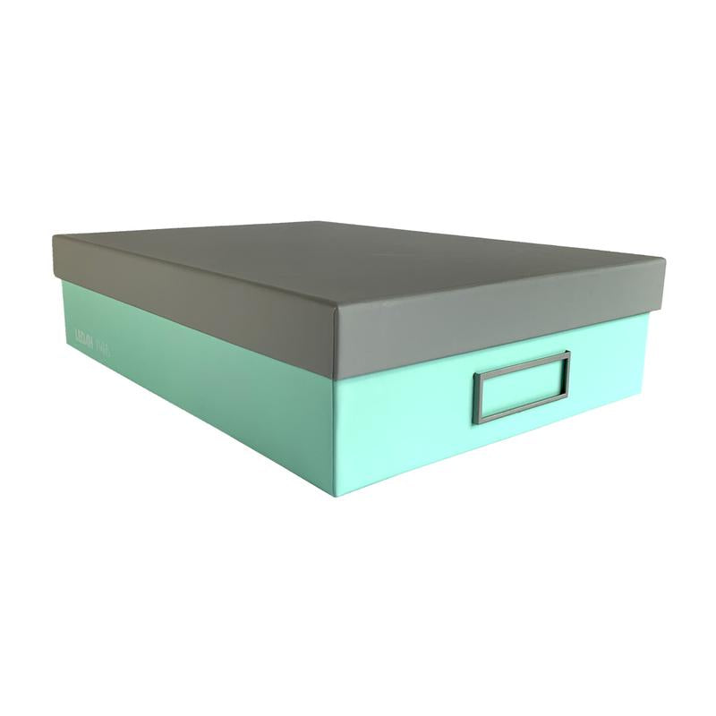 Ledah Pastels Storage Box A4 Green 300029_2
